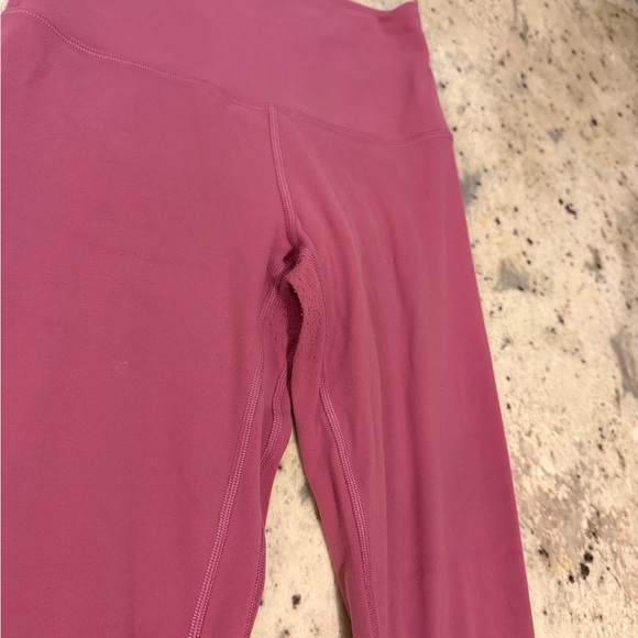 Lululemon (Old) Pink Leggings (Short length?) - Picture 6 of 7